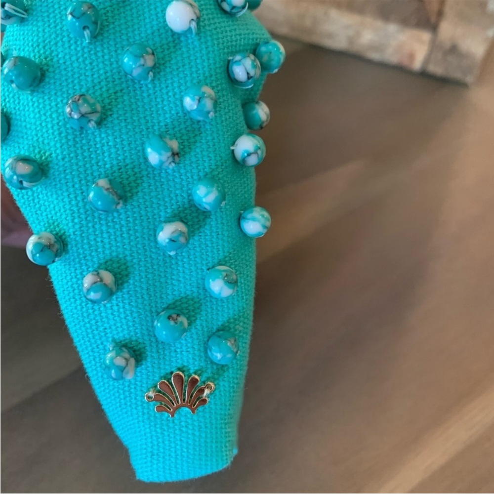 Lele Sandoughi Pistachio headband - Picture 2 of 3